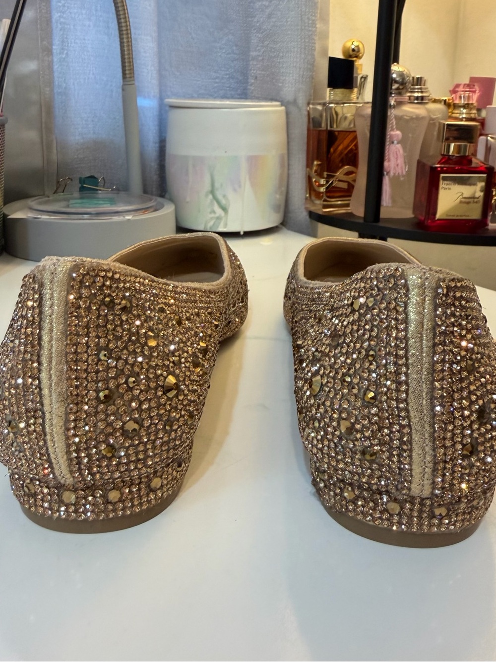 Betsey Johnson Gold Rhinestone - Picture 4 of 11